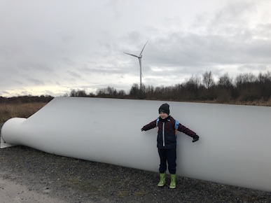 IWEA Education children visit Mountlucas wind farm in Offaly