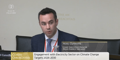 Wind Energy Ireland Opening Statement to the Joint Oireachtas Committee on Climate, Environment and Energy