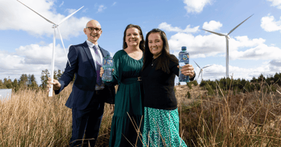 Ballygowan mineral water to be produced using 100% wind energy