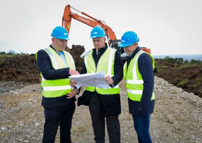 Construction is officially underway at Natural Forces’ first wind project in Ireland